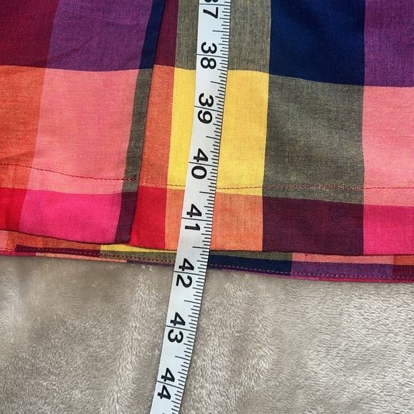 Emily and Fin Pink/Multicolored Button Down Dress Size US XS UK 8 EU 36 - Picture 12 of 13